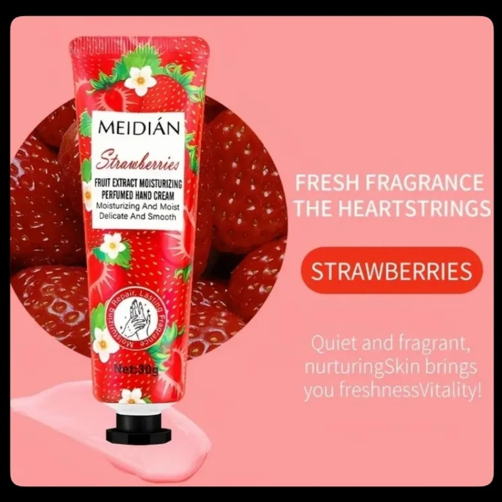 🆕LAST SET🌹FRUIT EXTRACT MOISTURIZING SCENTED HAND CREAM GIFT SET NEW IN BAG